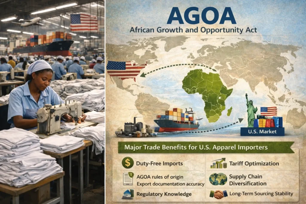 7 Powerful AGOA Benefits Every Importer Working With a Garment Manufacturer Should Know