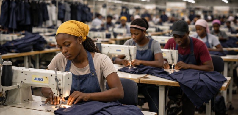 L'ascesa della produzione di abbigliamento in Africa