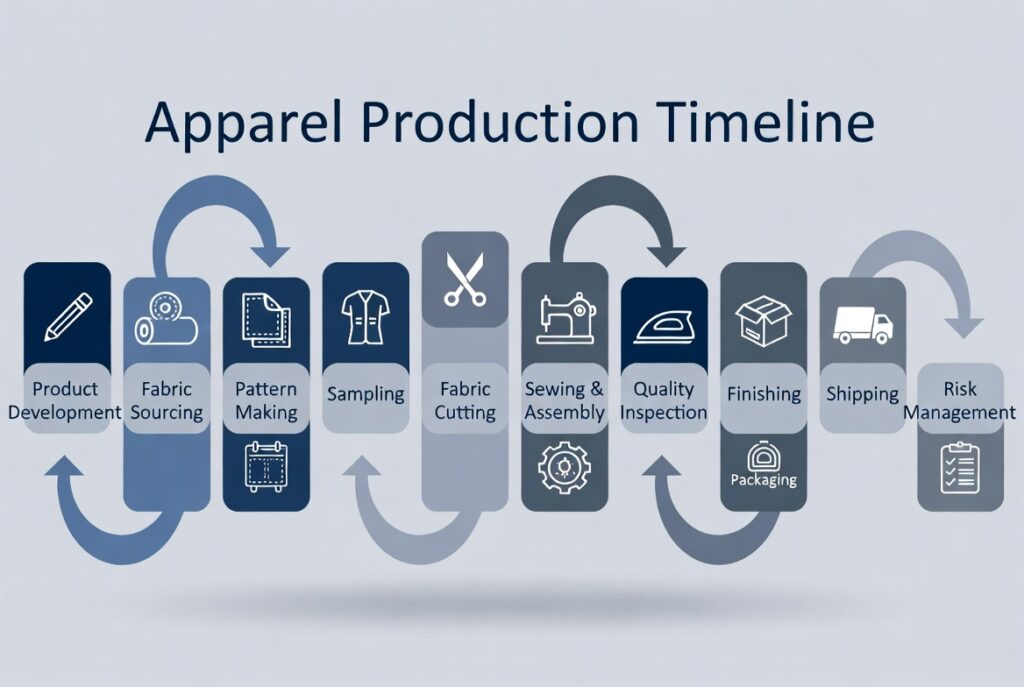 Apparel Production Timeline